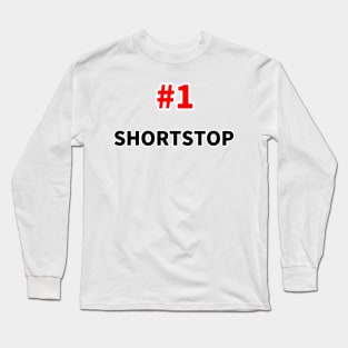 number one shortstop Long Sleeve T-Shirt